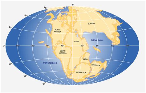 Gondwana Supercontinent Map