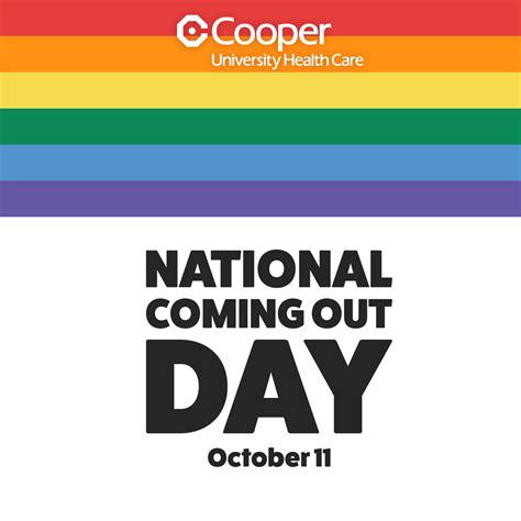 Cooper Recognizes National Coming Out Day - Inside Cooper