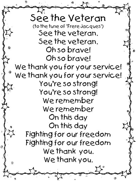 Free Printables For Veterans Day