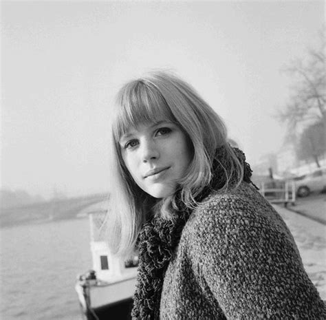 06 Jan 1964, Paris, France --- Marianne Faithfull on the b… | Flickr