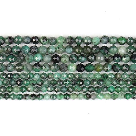 Natural Emerald Beads, Gemstone Beads - Dearbeads