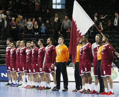 Qatar Handball Team line up for 2020 Olympics Qualifiers | Qatar SPC