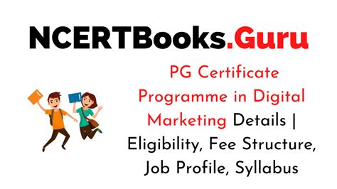 PG Certificate Programme in Digital Marketing | Eligibility Criteria, Admission Details, Course ...