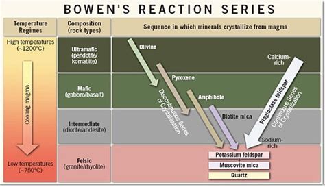 40 Bowen's Reaction Series Diagram - Diagram Resource