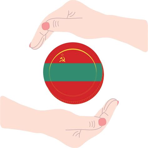 Transnistria Flag vector hand drawn,transnistrian ruble vector 11736425 Vector Art at Vecteezy