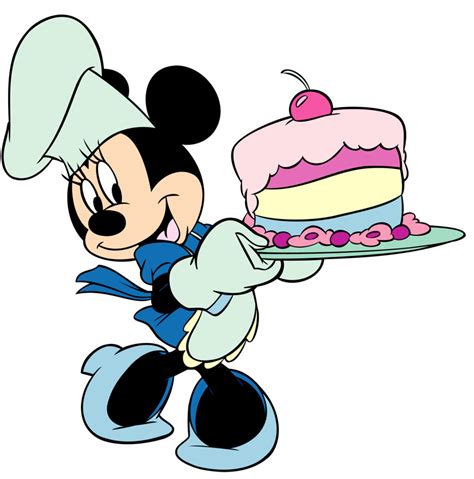 Cartoon Minnie Mouse Chef - Cliparts.co