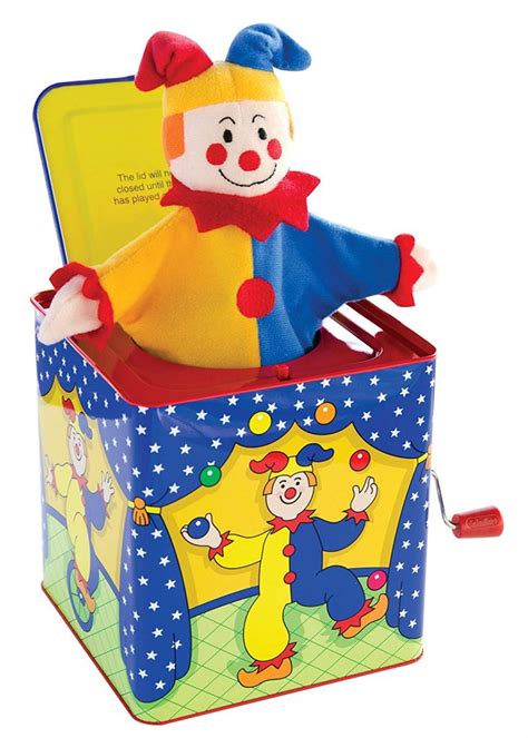 Schylling Jack-In-The-Box Toy - Famous Clowns