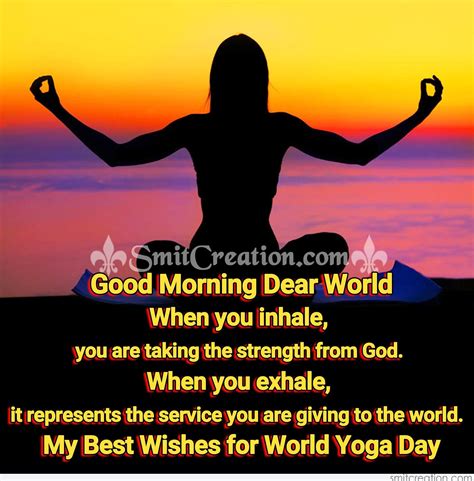 Yoga Day Pictures and Graphics - SmitCreation.com