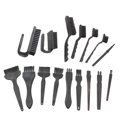 16pcs set BGA rework Anti static Brush PCB Cleaning Tool ESD PCB brush Electronic component ...