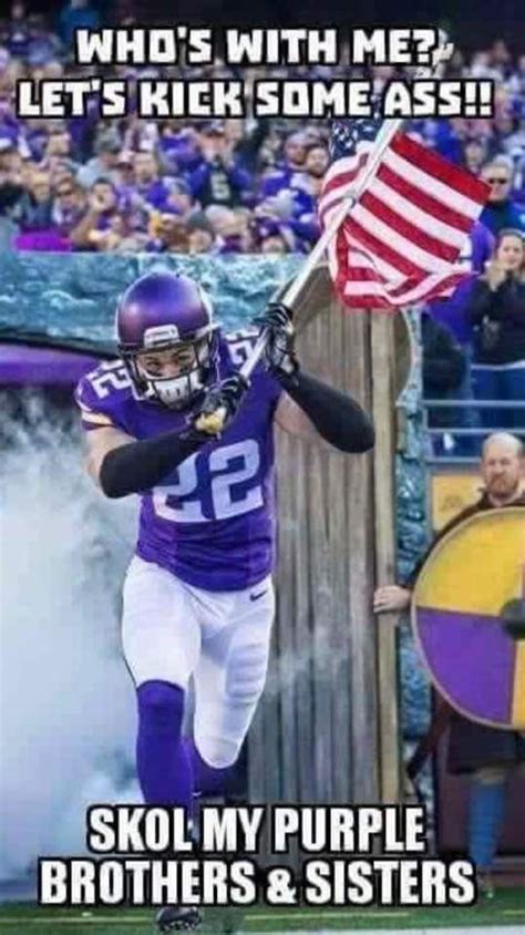 Pin by Kelly Craven on Let's SKOL Crazy! GO Vikings! | Minnesota vikings football