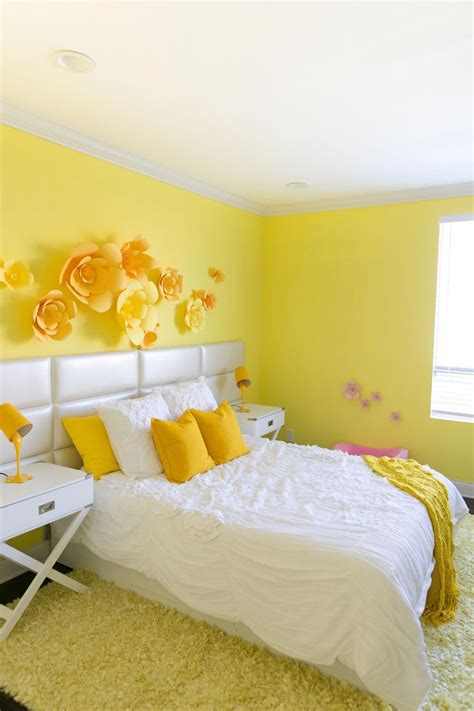 Mr. Kate - Adelaine Morin’s Hello Yellow Bedroom Makeover #awesomebedroom #yellowbedroom ...