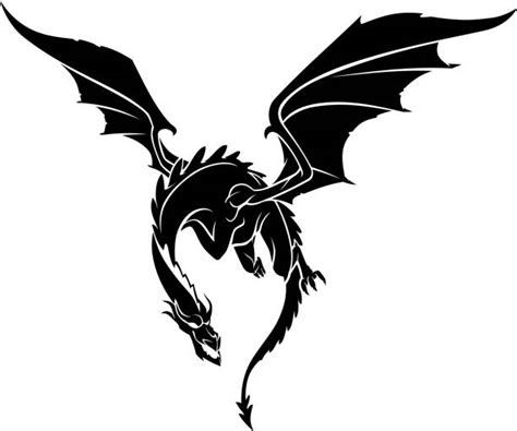 Medieval Dragon Tattoo Illustrations, Royalty-Free Vector Graphics & Clip Art - iStock