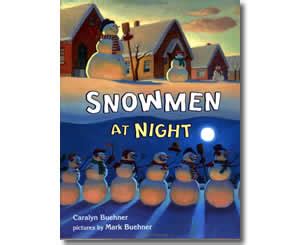 K is for Kindergarten: Snowmen at Night