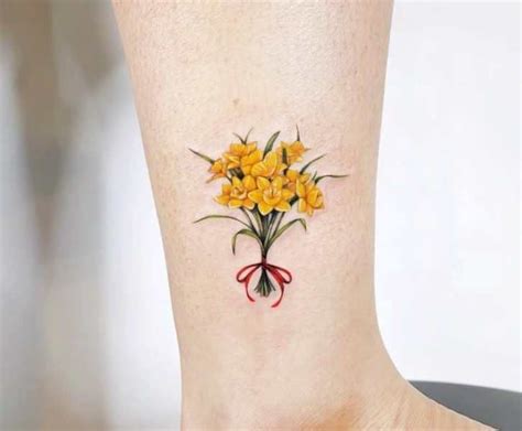 Narcissus Flower Tattoo Designs | Best Flower Site