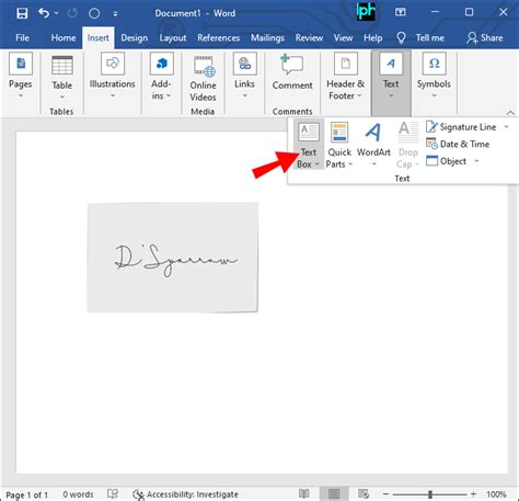 How To Insert Signature Line In Word Document - Printable Templates Free