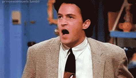 Shocked Matthew Perry GIF - Find & Share on GIPHY