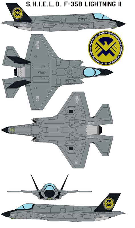 S.H.I.E.L.D. F-35B Lightning II.PNG by bagera3005 on DeviantArt