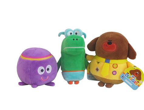 Hey Duggee Small Plush 7 inches bundle with Betty Octopus and Happy ...