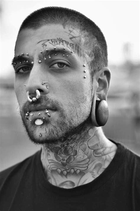 Pin by Brock Starr on Tats/ body jewels luv | Face piercings, Facial ...