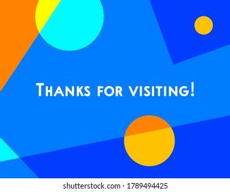 34 Thank you visiting us Images, Stock Photos & Vectors | Shutterstock