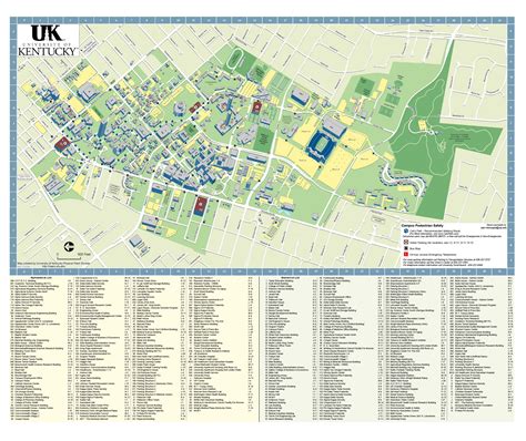 University of Kentucky Campus Map - Lexington KY 40506 • mappery