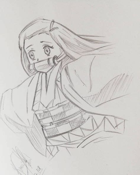 How To Draw Nezuko Kamado From Kimetsu No Yaiba In 2020 With Images ...