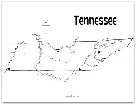 Smart Ways To Complete U.S. State Maps - Layers of Learning | Tennessee map, Maps for kids ...
