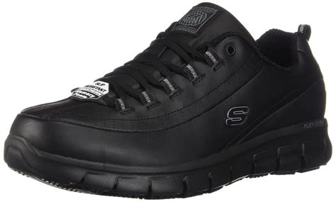 Skechers Work Sure Track - Trickel 7 X-Wide Black SN76550EW ...