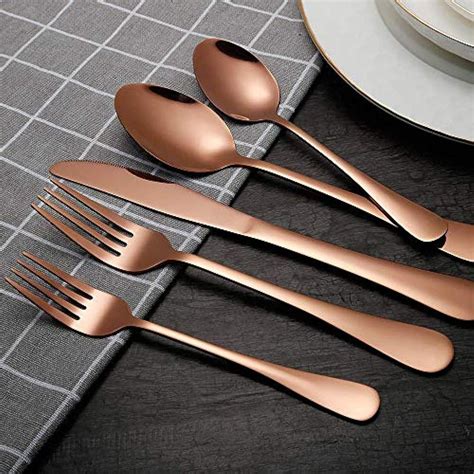 Flatware Sets Stainless Steel Set, Tableware Dinnerware 20-Piece Service For 4, | eBay