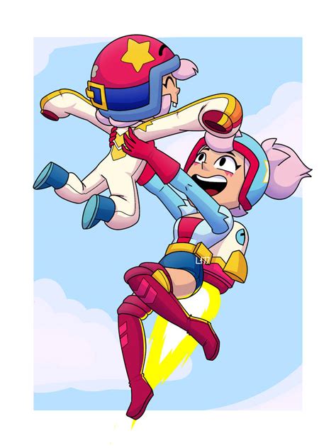 Janet and Bonnie [Brawl Stars] by Lazuli177 on DeviantArt