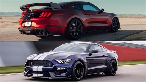 2020 Ford Shelby Mustang GT500 vs. GT350: How They're Different