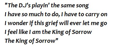 Sade's "King of Sorrow" Lyrics Meaning - Song Meanings and Facts