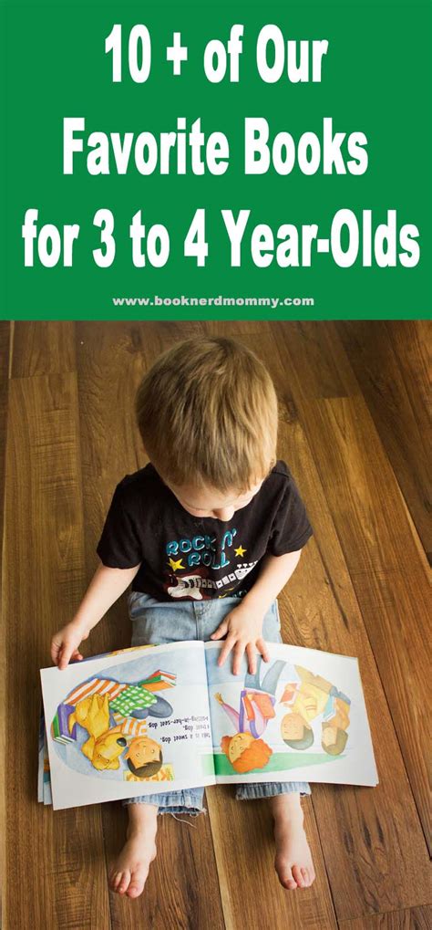 10+ of our Favorite Books for 3 to 4 year-olds. · Book Nerd Mommy