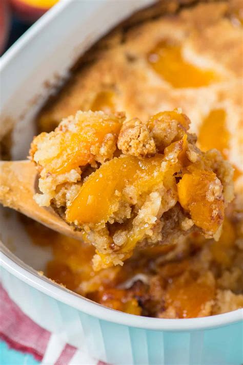 Peach Dump Cake (Easy!)