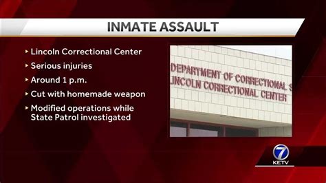 NDCS: Lincoln Correctional Center inmate hospitalized after being ...