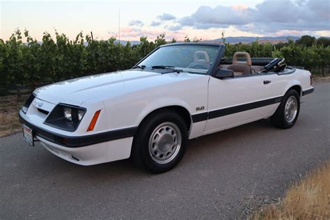 1986 FORD MUSTANG GT CONVERTIBLE- 30k Mile CA Fox Body - CLASSIC CARS ...