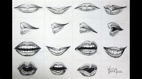 How To Draw Different Mouths - Fatintroduction28
