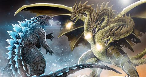 Godzilla vs King Ghidorah by DoomGuy26 on DeviantArt