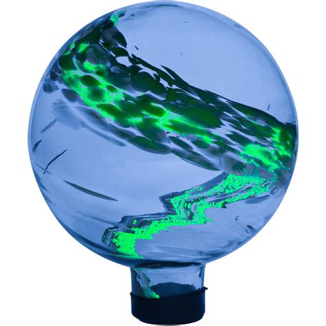 Trademark Innovations 8 in. Glass Glow in Dark Gazing Globe-BALLGZNG ...