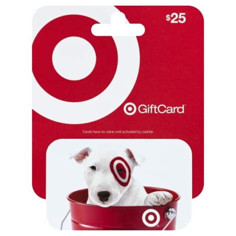 Target $25 Gift Card, 1 ct - Fry’s Food Stores