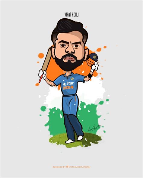 🔥 [20+] Virat Kohli Cartoon Wallpapers | WallpaperSafari