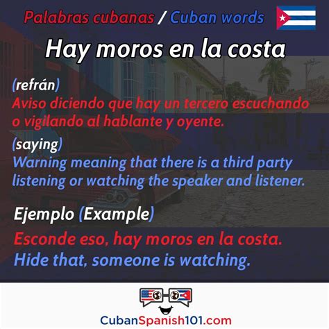 Learn Cuban.Spanish slang https://courses.spanishconsalsa.com/courses/cuban-spanish-10 ...