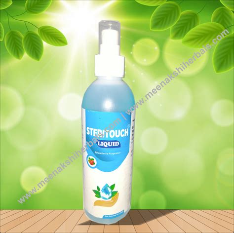 STERITOUCH LIQUID HAND SANITIZER 250ML SPRAY | Meenakshi Herbals