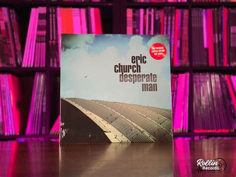 Eric Church - Desperate Man (Red Vinyl) – Rollin' Records