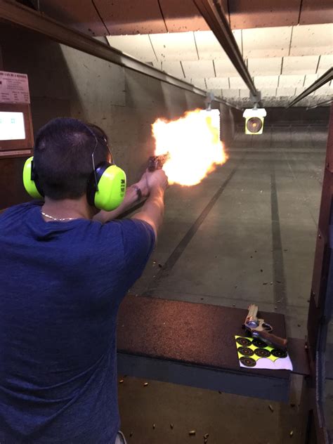 My friend shooting a Desert Eagle : r/mildlyinteresting