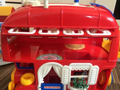 Vintage Bluebird "Big Red Bus" Playset 1988 100% Complete & Boxed ...