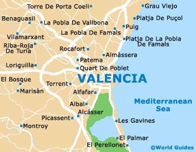 Valencia Maps and Orientation: Valencian Community, Spain