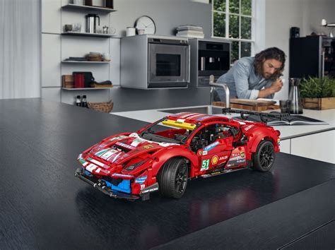 Lego Technic Ferrari 488 GTE AF Corse kit announced - Autoblog