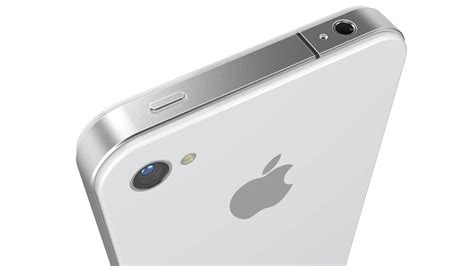 Apple iPhone 4 White - 3D Model by rzo