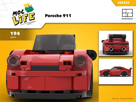 Lego® Instructions Porsche 911